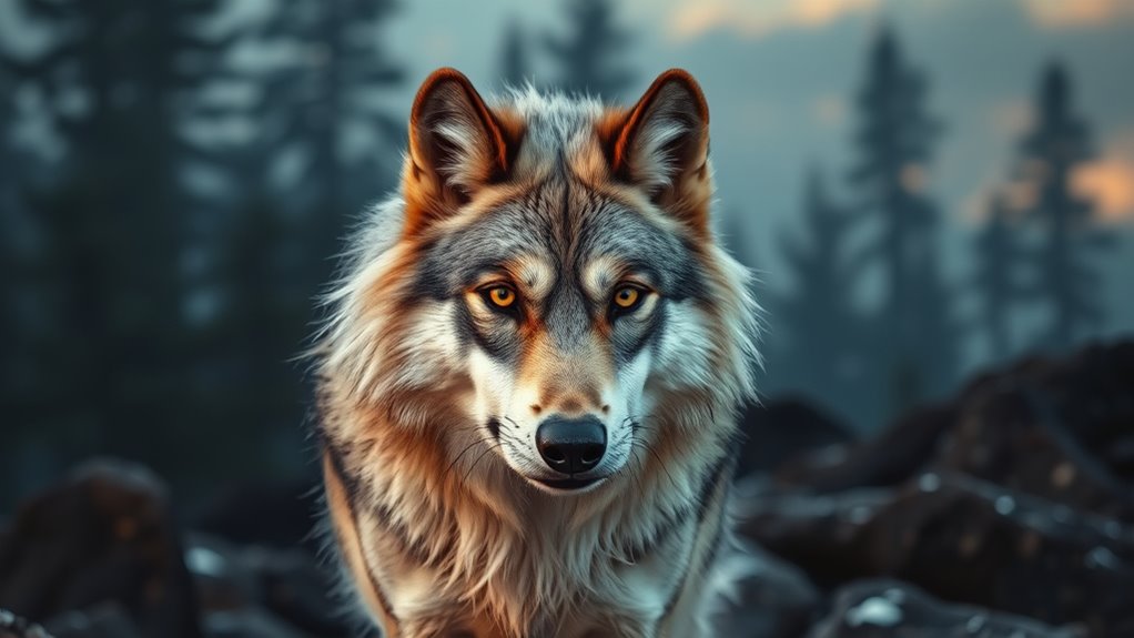 wolf traits loyalty resilience intelligence