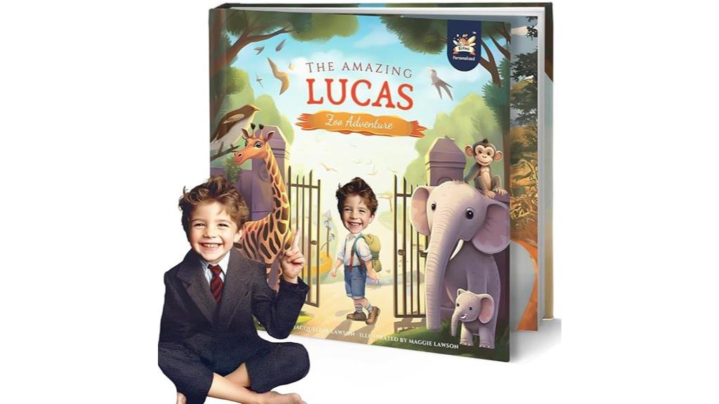 zoo themed personalized story