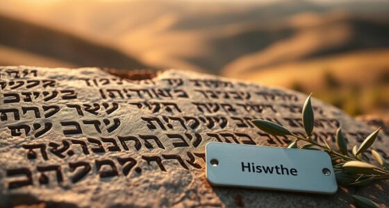 hebrew names biblical origins modern usage