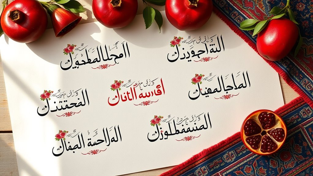 persian names beauty and poetics