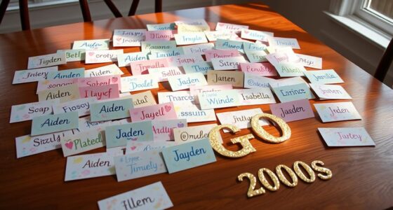 popular names of 2000s