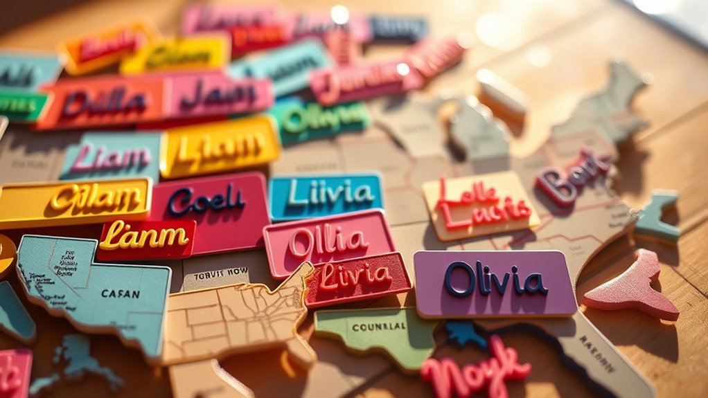 regional baby name preferences