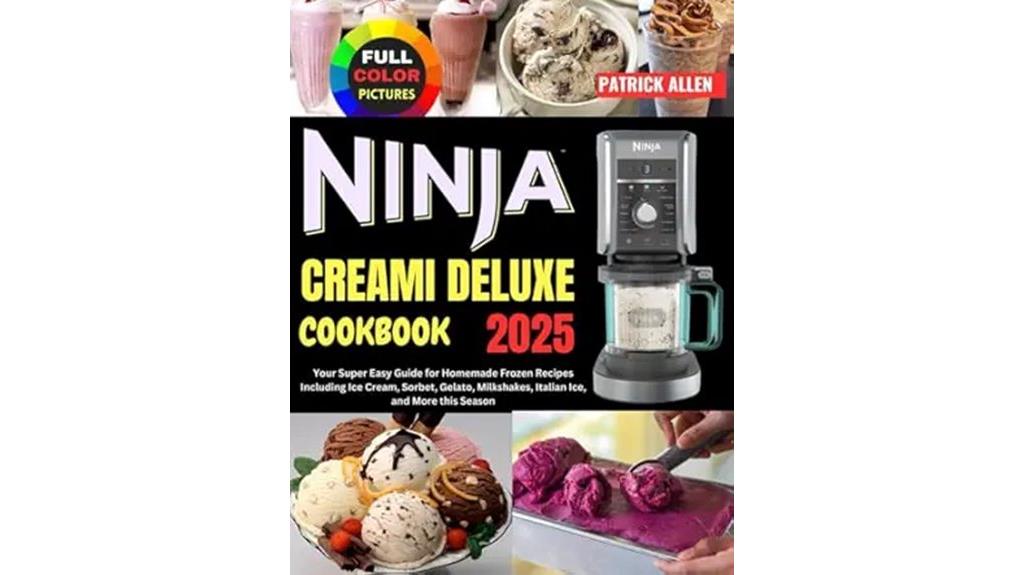 frozen dessert recipe book