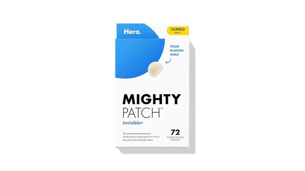 large pack of invisible patches