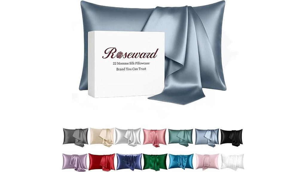 luxury silk pillowcase
