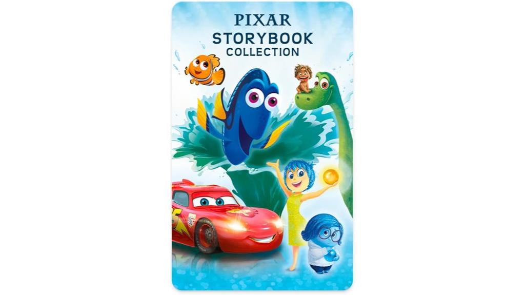 pixar storybook audio cards
