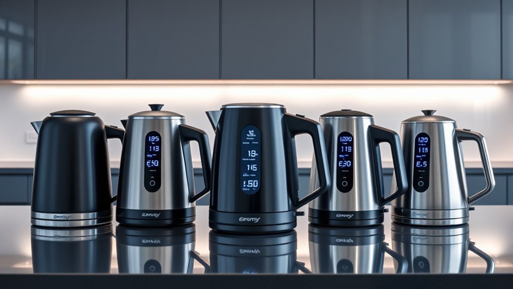 top electric kettles with temperature control