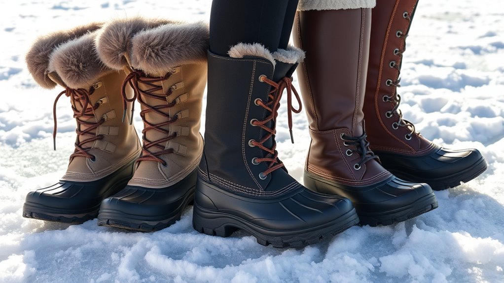 top women s waterproof snow boots