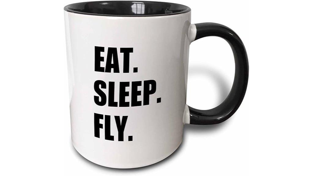 two tone fly mug