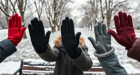 warm touchscreen glove options
