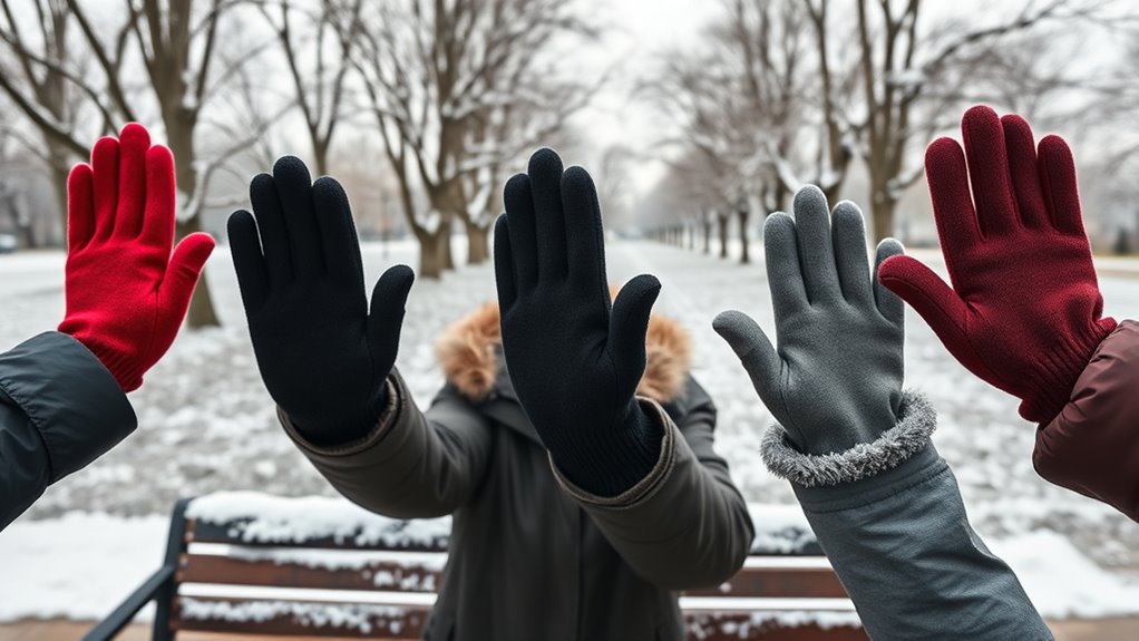 warm touchscreen glove options