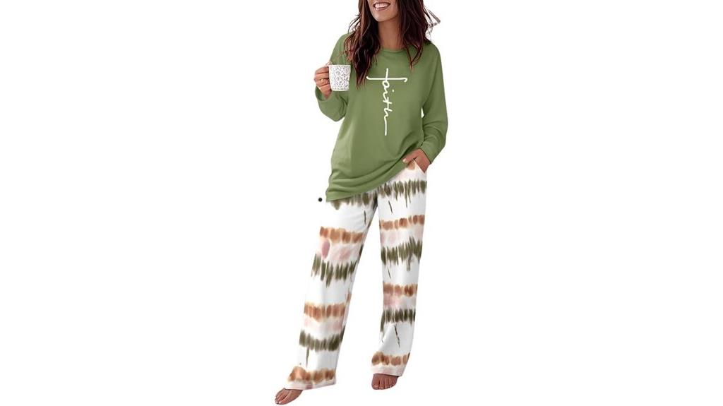 women s lounge pajama set
