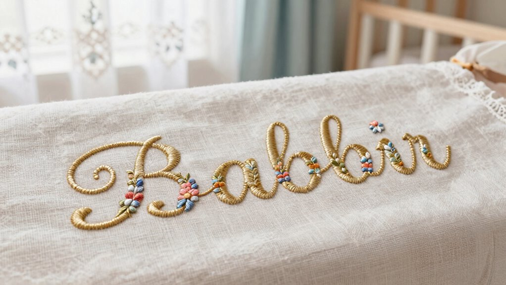 balanced clear monogram design