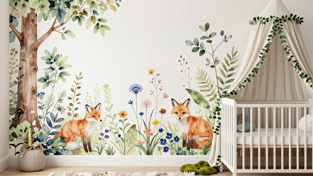 eco friendly nature inspired nursery