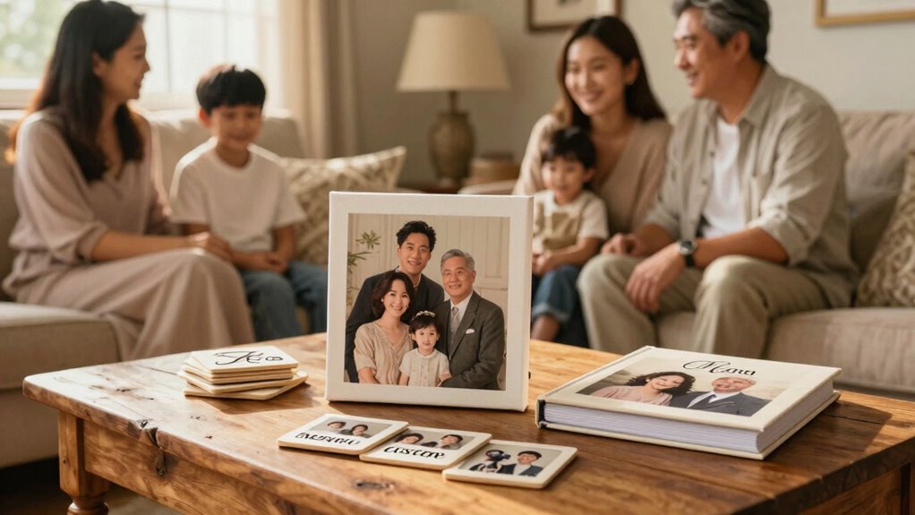 family name personalized photo gifts