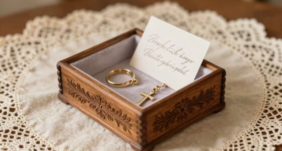 meaningful baptism box inscription