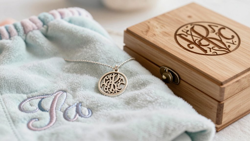 respectful personalized monogram tips