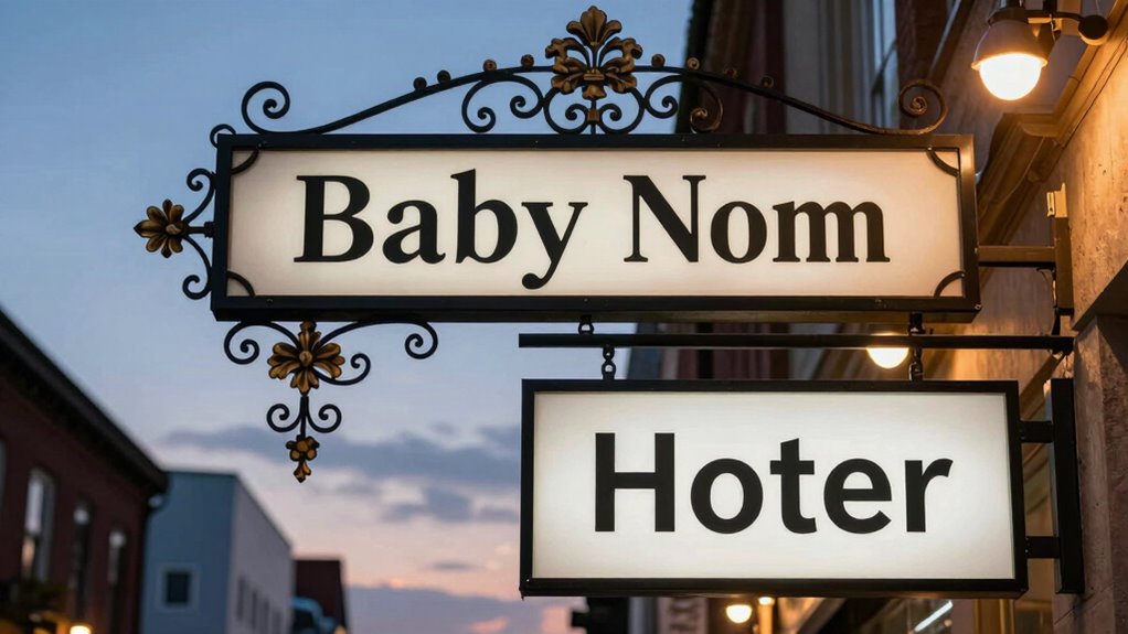 sign design for longer names