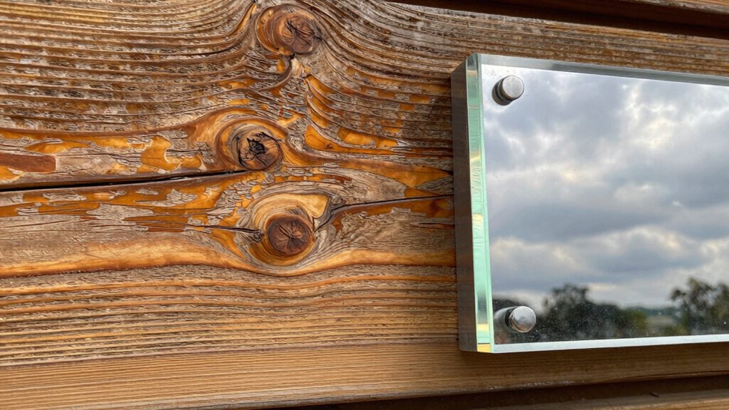 acrylic outlasts wood durability