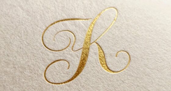 balanced monogram design technique