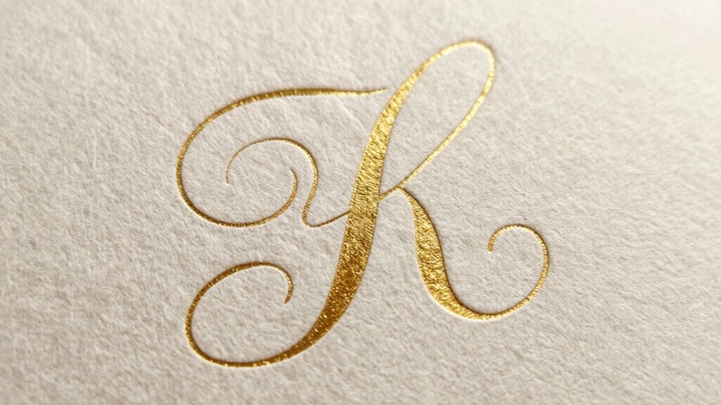 balanced monogram design technique