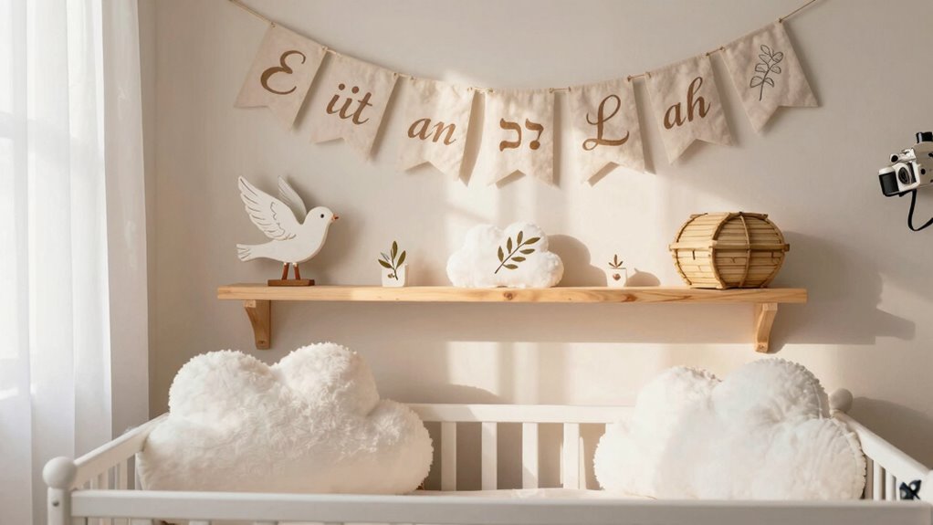 biblical symbols inspire nursery