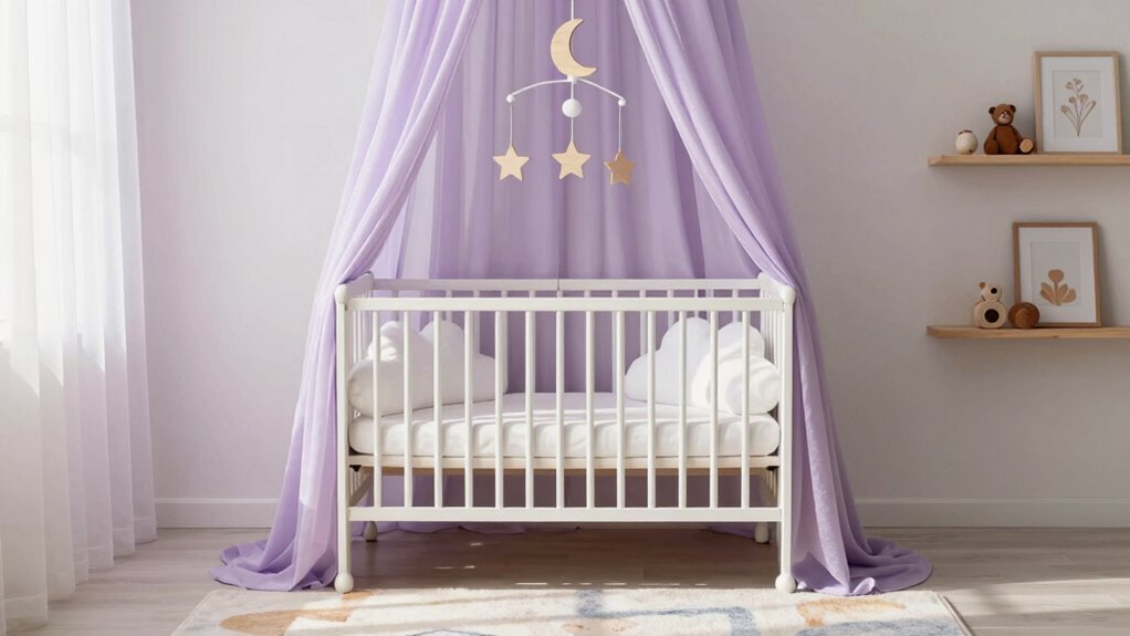 calm organized nursery environment