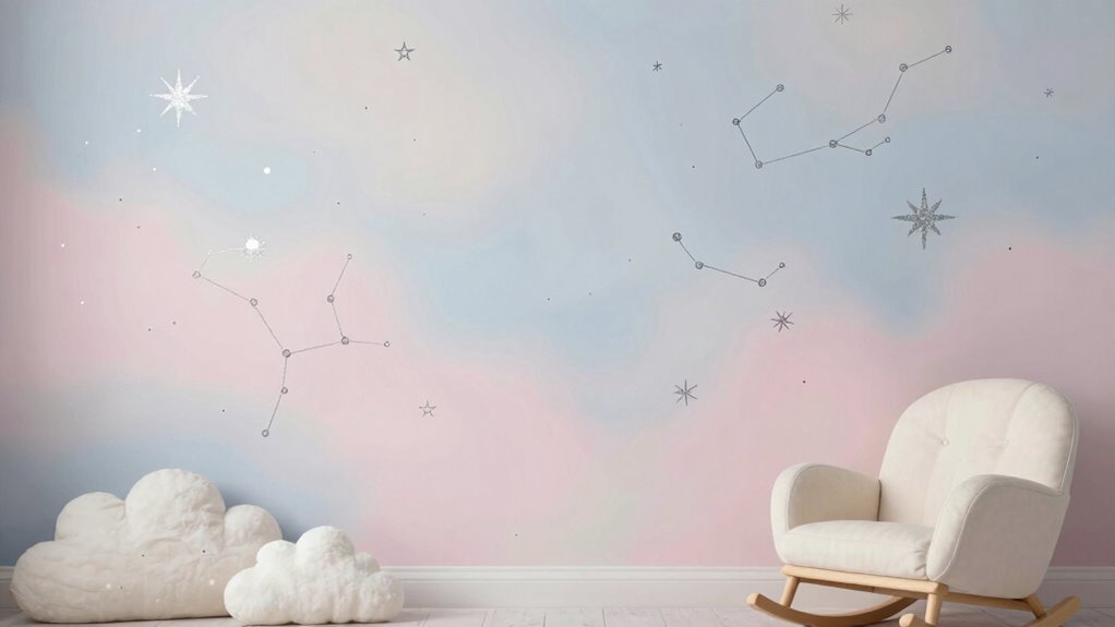 celestial colors for nursery