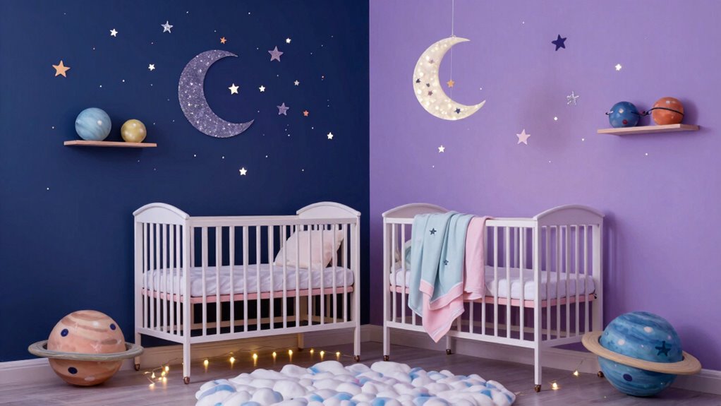 celestial themes inspire personalized nursery
