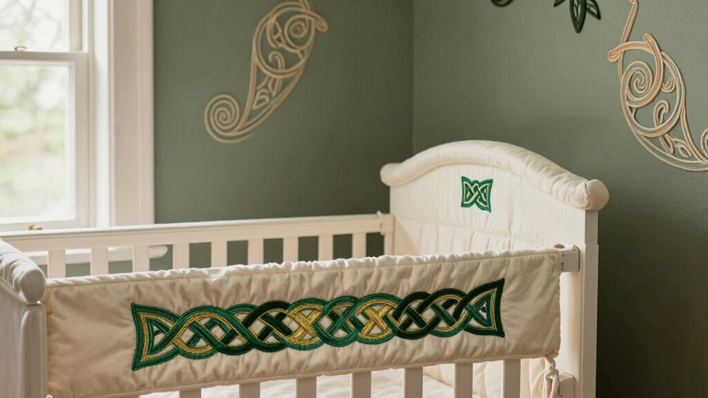 celtic colors and embroidery