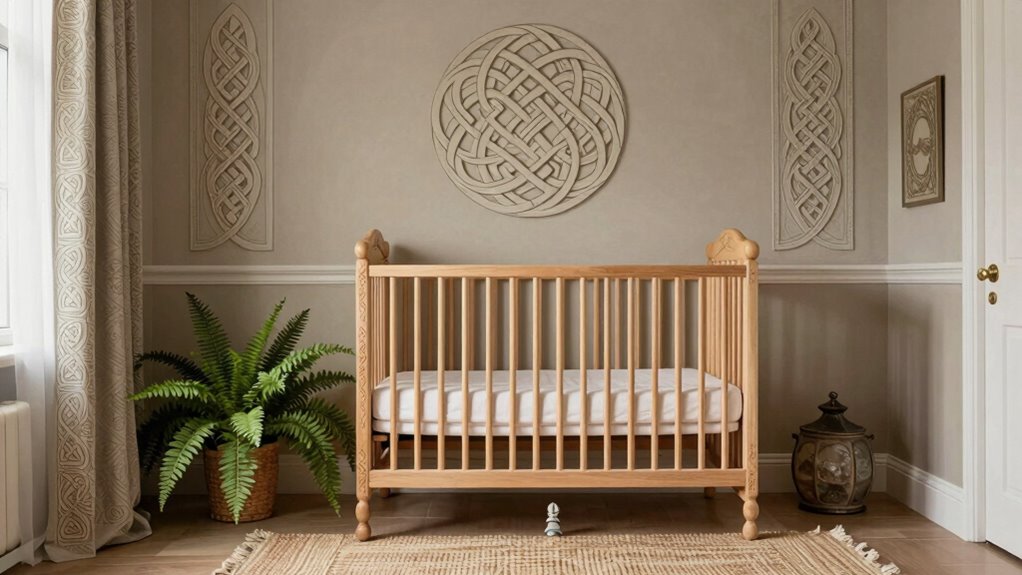 celtic inspired nursery decor