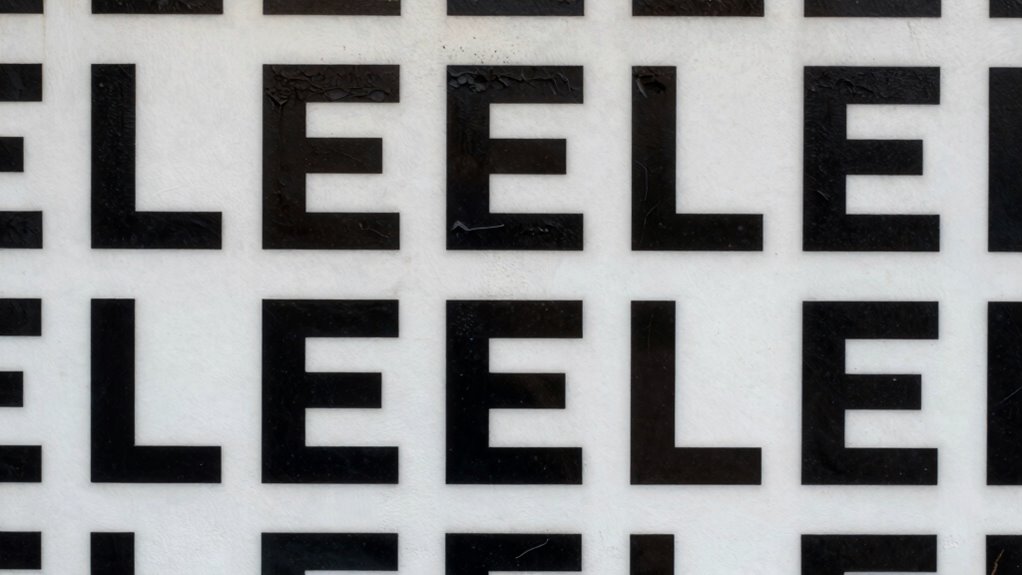 cluttered signs hinder readability
