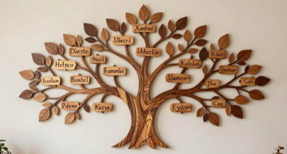 elegant family tree design