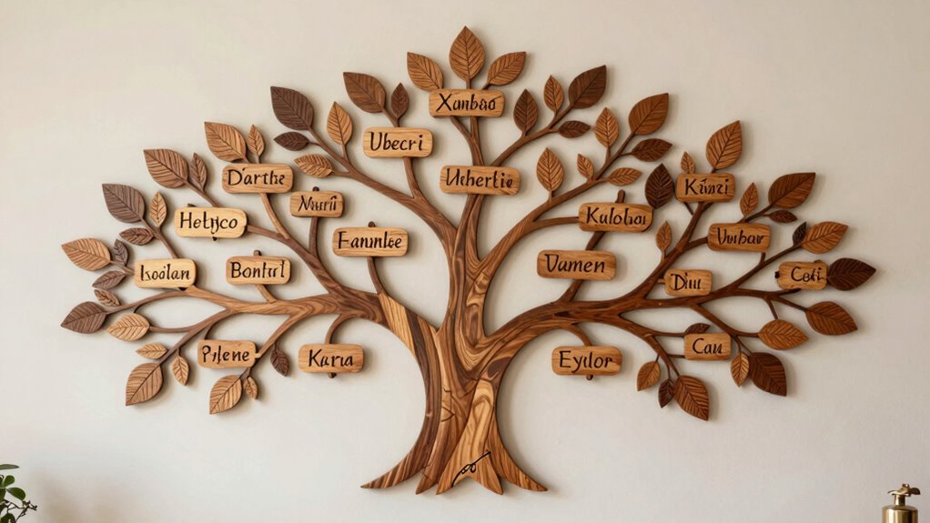 elegant family tree design