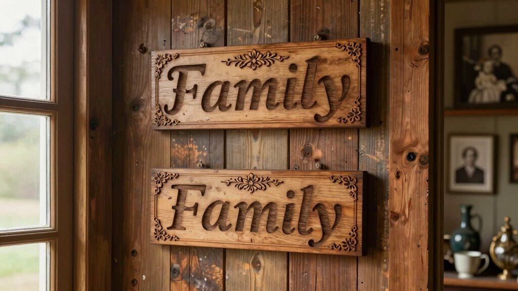 family heritage inspired decor