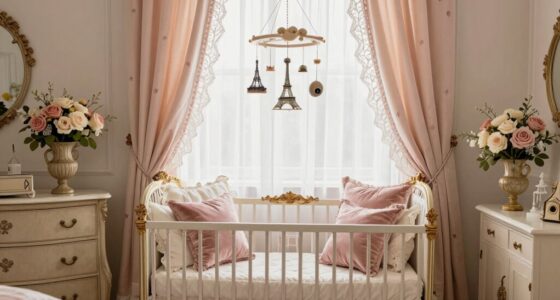 french inspired luxury nursery themes
