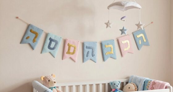 hebrew names and faith decor