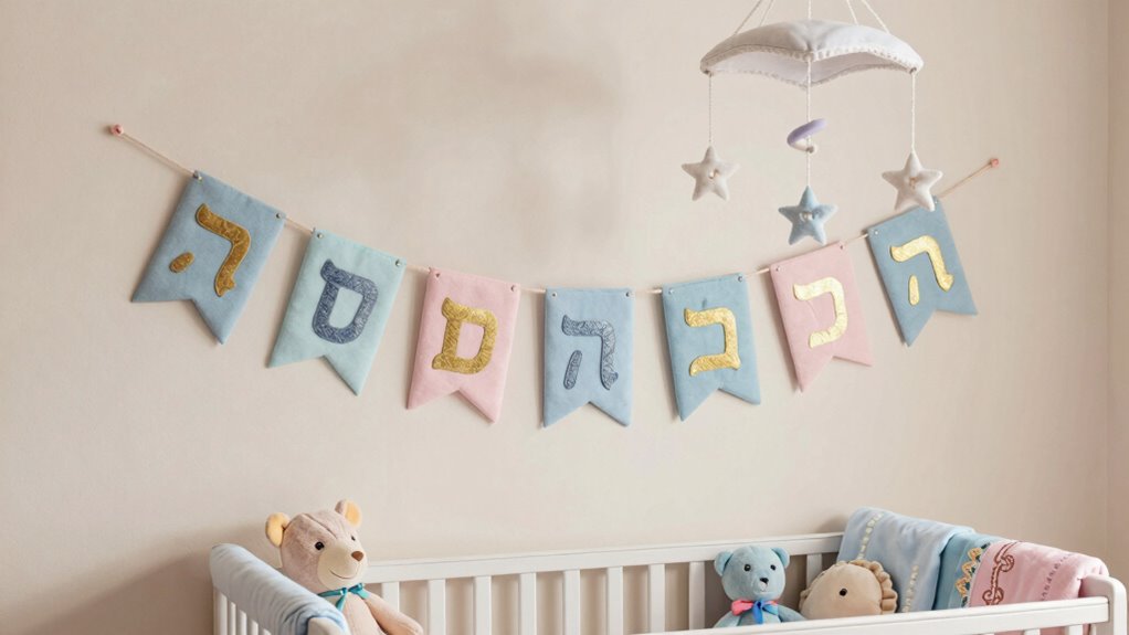 hebrew names and faith decor