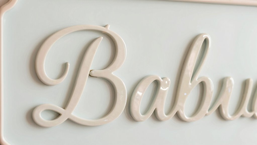 incorrect font obscures name