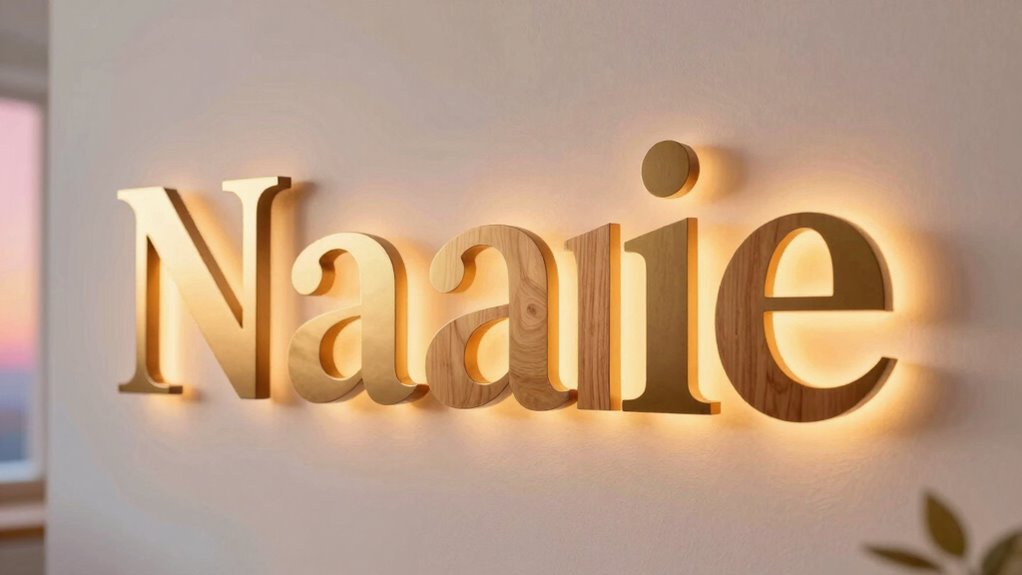 light inspired personalized decor