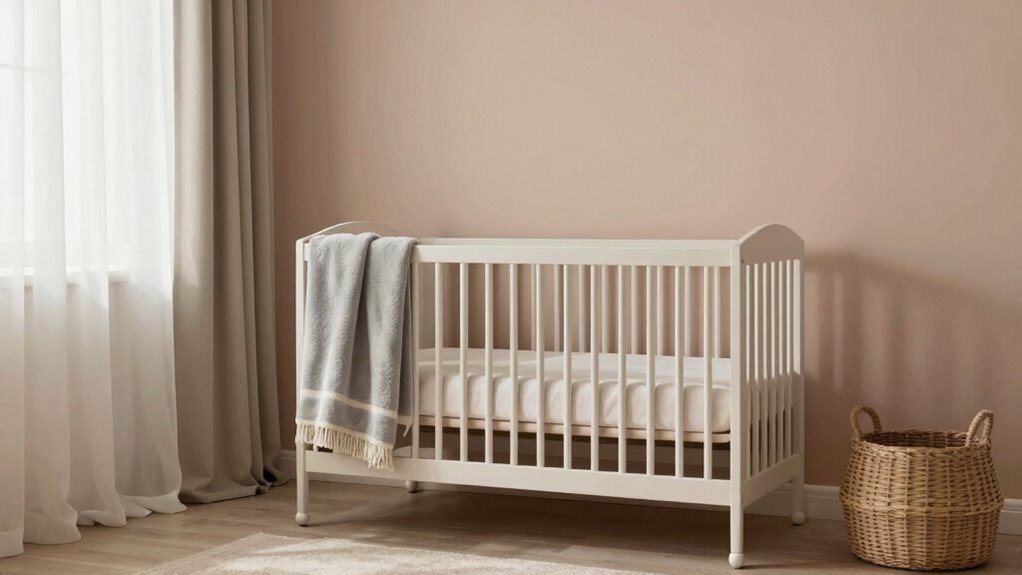 muted tones create calming nurseries