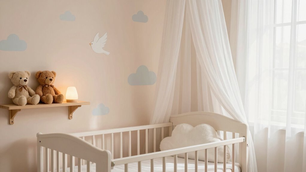 peaceful nursery idea trending