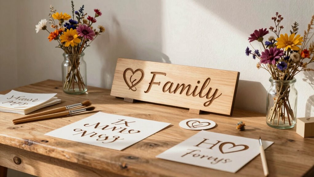 personalized family keepsake crafts