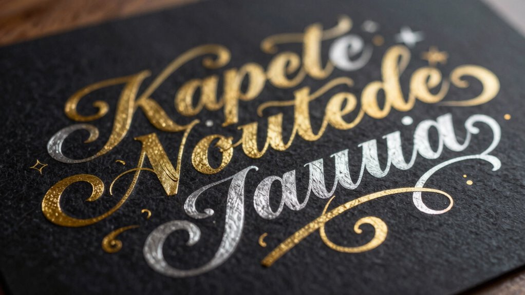 stylish names with color