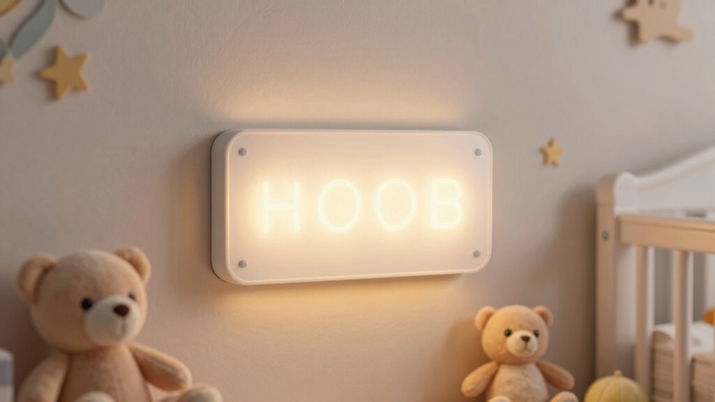 adjustable energy efficient nursery lighting