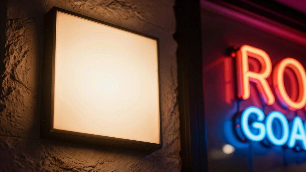 backlit vs neon signs