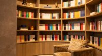 bookcase importance in themed rooms