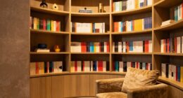 bookcase importance in themed rooms