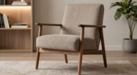 chair comfort over material