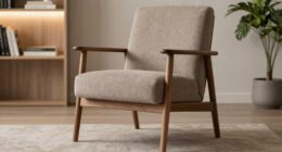 chair comfort over material